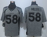 Nike Limited Denver Broncos #58 Miller Men's Stitched Gridiron Gray Jerseys,baseball caps,new era cap wholesale,wholesale hats